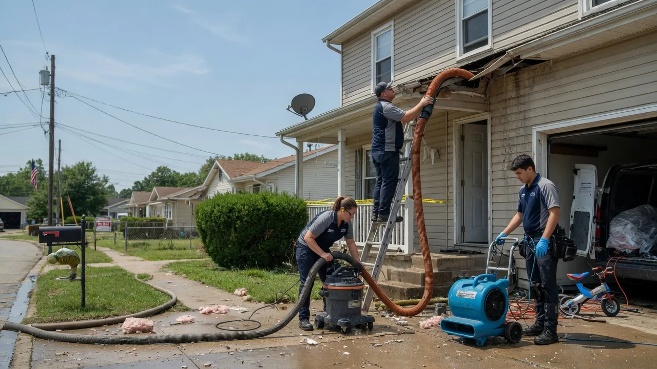 Water Damage Restoration in Nashville, OH near me